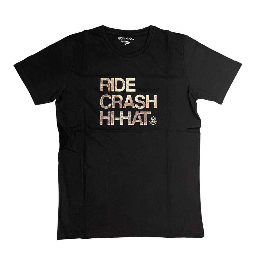 AGOP T Shirt "RIDE CRASH HI-HAT" T-Shirt