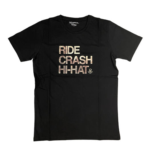 AGOP T Shirt "RIDE CRASH HI-HAT" T-Shirt
