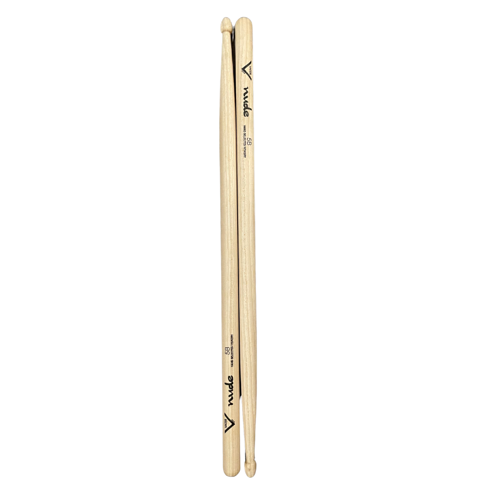 Vater Percussion 5B Nude Wood Tip Drum Stick