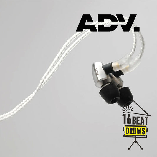 ADVANCED GT3 Extreme-resolution In-ear Monitors - Silver